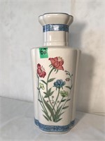 Hand Painted Vase #6600 (12.25"H)