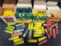 Shot gun shells. Various ages,  makers, sizes and