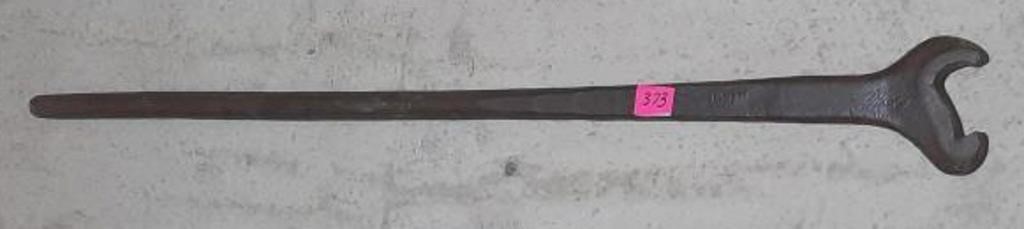 Vintage Long Large Rail Road Wrench 35" Long 1 11/