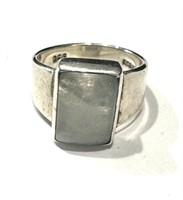 STELLAR MOONSTONE MEXICAN STERLING SILVER RING