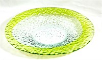 MEXICAN DECO RECYLCLED GLASS BOWL