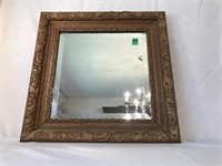 Vintage Frame Mirror (20" x 20")