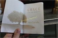 GRACE FOR THE MOMENT BY MAX LUCADO LEATHER BOUND