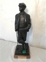 Composite Golfer Statue 17"