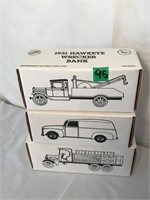 3 Toy Truck Banks By Ertl