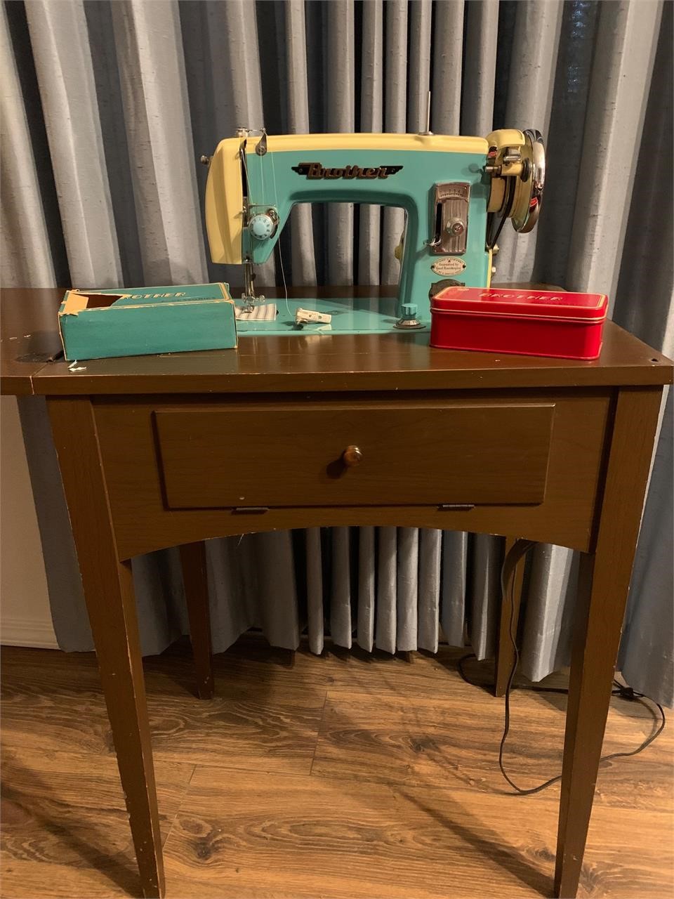Brother Sewing Machine with Cabinet