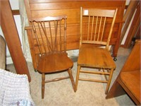 2 ANTIQUE CHAIRS