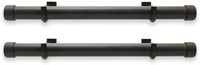 $59  17 Side Mount Rods  Dark Brown  Set of Two