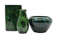 3pc Ceramic Vases