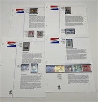 4 Pages Of Collectors Stamps