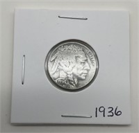 1936 Buffalo Nickel