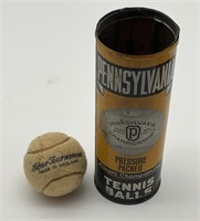 Vintage Tennis Ball Can with 1 Ball