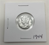 1944 Mercury Dime