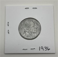 1936 Buffalo Nickel