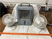 Comfort Zone Heater And Fans