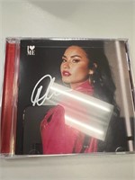 Demi Lovato Signed CD Album Cover with COA