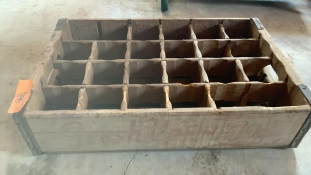 Wood 7 Up Crate