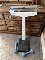 Health O Meter Scale & Hand Weights