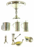 Sterling Gorham & Revere Silver Cup, Shakers