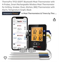 ThermoPro TP25 650FT Bluetooth Meat