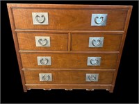 BAKER WALNUT CAMPAIGN CHEST