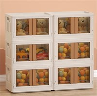 NEW $288 6PK 47.5Qt Storage Container