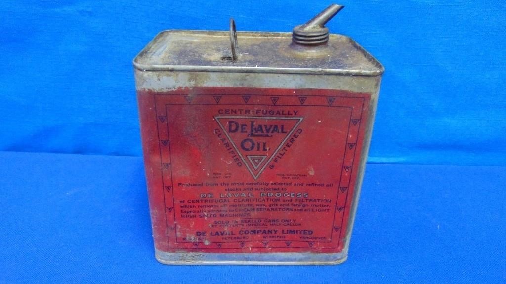 Antique De Laval Cream Separator Oil Can