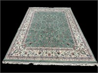 10 FT 2 IN X 7 FT 7 IN HAND MADE ORIENTAL CARPET