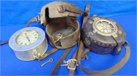 (2) Watchman's Time Clocks With Keys