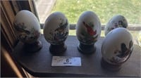 5 Avon Collector Eggs