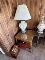 Assorted Tables/Stands & Table Lamp