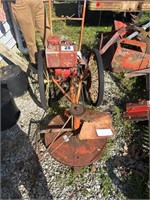 Vintage Bachtold Mower With 8Hp Motor
