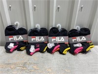 4 - 6 Pack Kids Fila SOcks