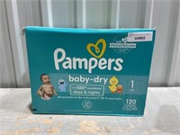 PAmpers Diapers Size 1