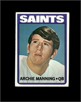 1972 Topps #55 Archie Manning RC VG to VG-EX+