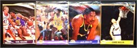Lot of 4 vintage NBA Hoops Action Photos