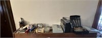 Lot of Assorted Collectibles on Piano