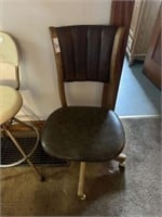 Swivel Oak Office Chair