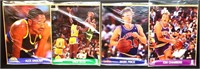Lot of 4 vintage NBA Hoops Action Photos