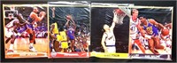 Lot of 4 vintage NBA Hoops Action Photos