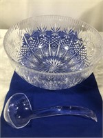 PLASTIC PUNCH BOWL 14x7IN