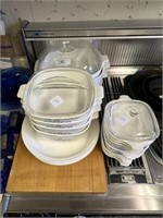 Large Lot of Corningware Casserole Dishes