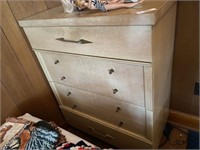 Vintage Chest, Full Bed and Dresser