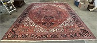 11FT 5IN X 14FT 4IN LARGE HANDMADE RUG