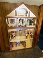 2 Pc. Doll House Display