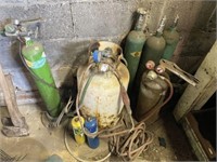 Lot of Assorted Tanks