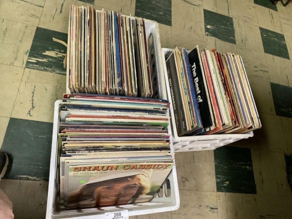 Large Lot of Vintage LP Records