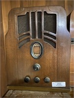 Antique Wood Case Radio