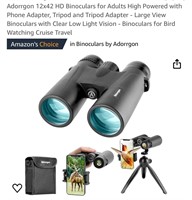 Adorrgon 12x42 HD Binoculars
