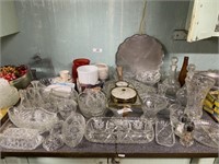 Large Lot of Glassware and Miscellaneous